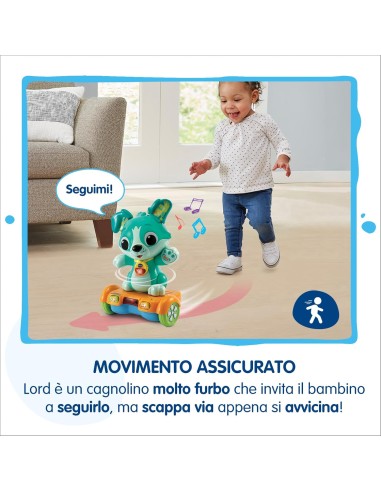 Lord Puppy Hoverboard Walking Puppy Toy ITA VIT547507 Vtech | Futurartshop.com