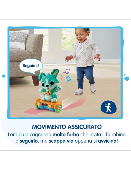Lord Puppy Hoverboard Walking Puppy Toy ITA VIT547507 Vtech | Futurartshop.com