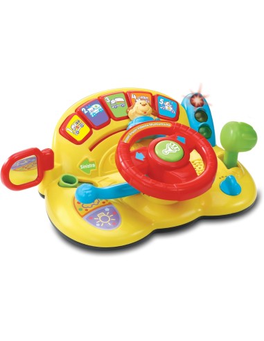 Vroom Vroom Interactive Steering Wheel Toy VIT166607 Vtech | Futurartshop.com