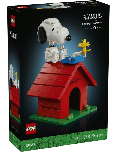 LEGO IDEAS 21368 Peanuts La Cuccia di Snoopy Set LEG6589582 Lego | Futurartshop.com