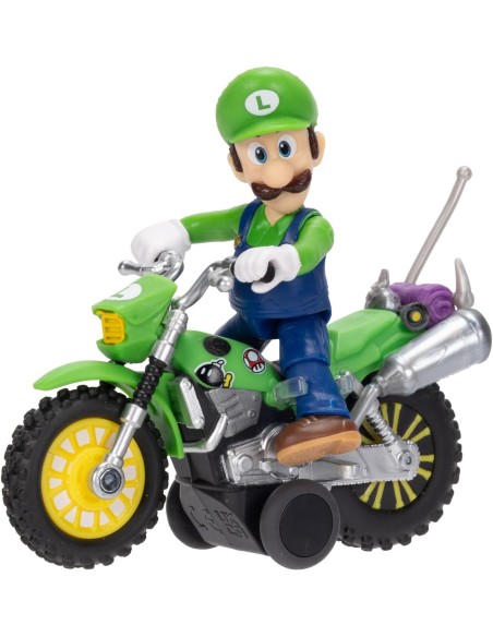 Super Mario Motorcycle Luigi Toy Vehicle Assortment Wave 1 JAK432344 Jakks Pacific | Futurartshop.com