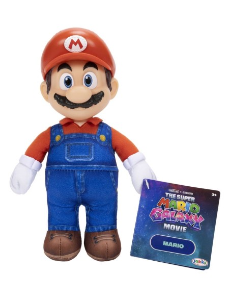 Super Mario Galaxy Movie Peluche Mario 23 cm JAK43254I Jakks Pacific | Futurartshop.com