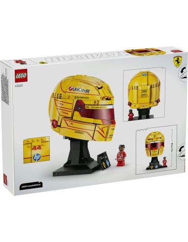 LEGO Editions 43022 Lewis Hamilton Ferrari Helmet Scuderia Ferrari HP F1 LEG6590613 Lego | Futurartshop.com