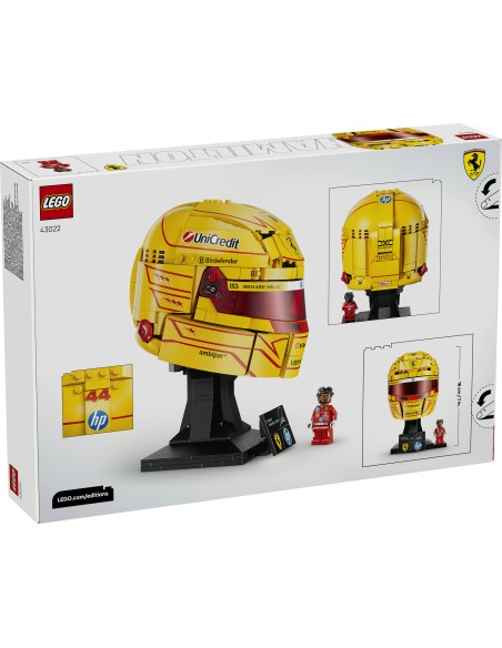LEGO Editions 43022 Lewis Hamilton Ferrari Helmet Scuderia Ferrari HP F1 LEG6590613 Lego | Futurartshop.com