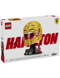 LEGO Editions 43022 Casco Lewis Hamilton Scuderia Ferrari HP F1 14+ LEG6590613 Lego | Futurartshop.com