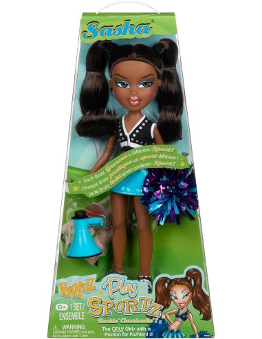 Bratz Play Sportz Sasha Cheerleader Doll with Accessories MGA569565 MGA | Futurartshop.com