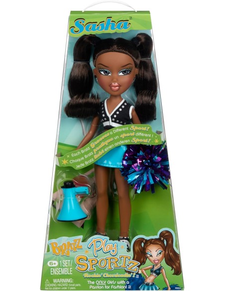 Bratz Play Sportz Sasha Bambola Cheerleader con Accessori MGA569565 MGA | Futurartshop.com