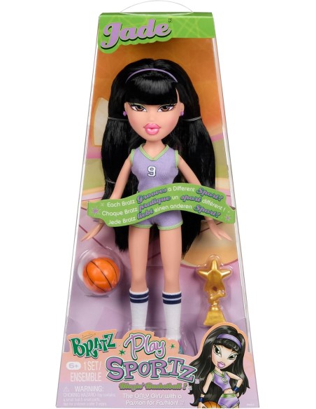 Bratz Play Sportz Jade Basketball Doll with Sports Accessories MGA569541 MGA | Futurartshop.com