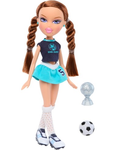 Bratz Play Sportz Roxxi Soccer Doll with Sports Accessories MGA56558 MGA | Futurartshop.com