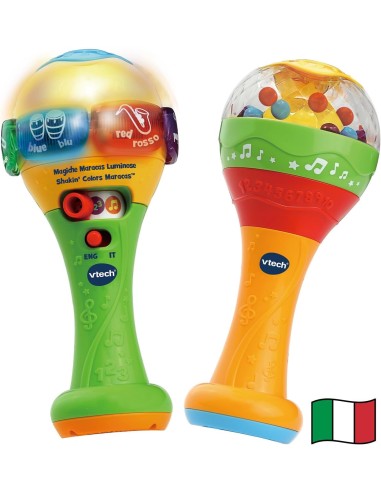 Magiche Maracas Luminose Strumento Musicale Bilingue VIT607547 Vtech | Futurartshop.com