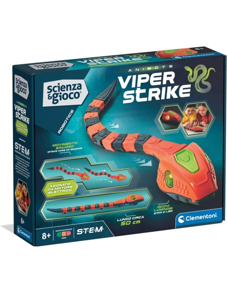 Science and Play Viper Robot STEM Kit CLE19462 Clementoni | Futurartshop.com