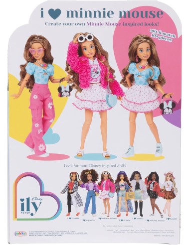 Disney ILY 4EVER Bambola Minnie con Accessori Fashion Doll JAK233304 Jakks Pacific | Futurartshop.com