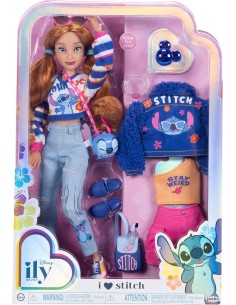 Disney ILY 4EVER Bambola Ispirata a Stitch con Accessori JAK239344 Jakks Pacific | Futurartshop.com