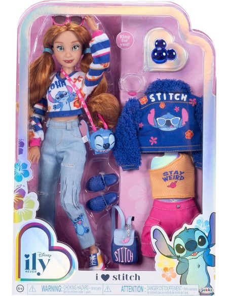 Disney ILY 4EVER Stitch Inspired Doll with Accessories JAK239344 Jakks Pacific | Futurartshop.com