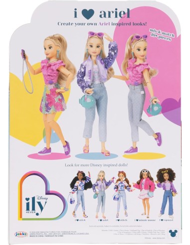 Disney ILY 4EVER Bambola Ariel Fashion Doll 30 cm JAK235094 Jakks Pacific | Futurartshop.com