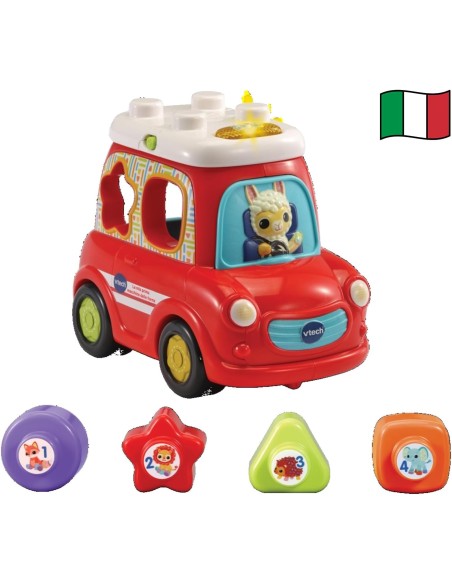 My First Shape Sorter Musical Drum Baby Learning Toy VIT537407 Vtech | Futurartshop.com