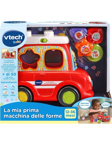 My First Shape Sorter Musical Drum Baby Learning Toy VIT537407 Vtech | Futurartshop.com