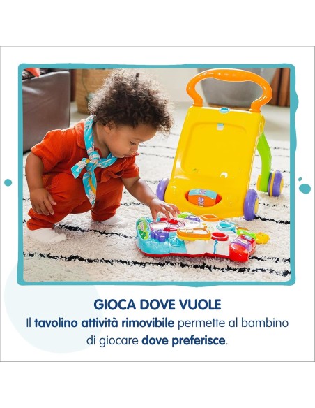 Super Primi Passi Parlante 2 in 1 Girello Educativo VIT505607 Vtech | Futurartshop.com