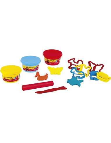 Giotto Be-Bè My First Creation Modelling Clay 3 Jars 100g Kids ARVF462900 Giotto | Futurartshop.com