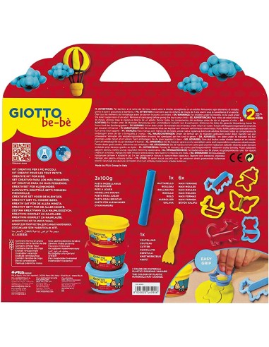Giotto Be-Bè My First Creation Pasta Modellabile 3 Vasetti 100g ARVF462900 Giotto | Futurartshop.com