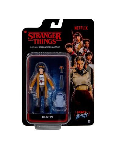 Stranger Things Articulated Action Figure 10 cm with Accessories REISTRT0100 Jazwares | Futurartshop.com