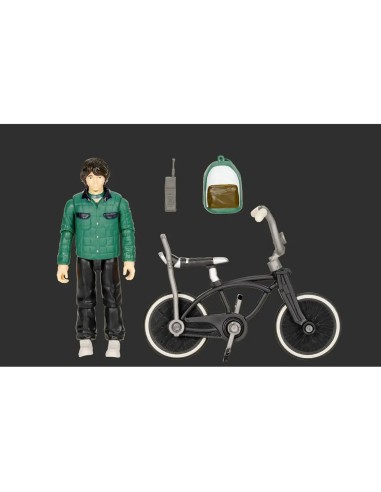 Stranger Things Action Figure with Bicycle and Accessories 10 cm REISTRT0200 Jazwares | Futurartshop.com
