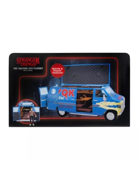 Stranger Things Van WSQK con Luci Suoni e Action Figure 10 cm REISTRT0500 Jazwares | Futurartshop.com