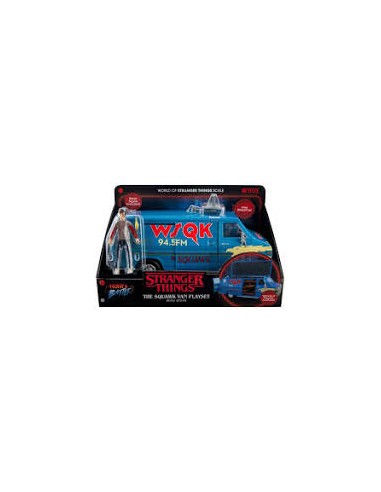 Stranger Things Van WSQK con Luci Suoni e Action Figure 10 cm REISTRT0500 Jazwares | Futurartshop.com