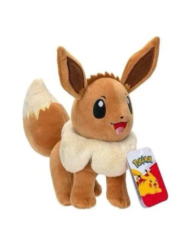 Pokémon Eevee Evolution Plush 20 cm Official Original Soft Toy REIPK111405 Jazwares | Futurartshop.com