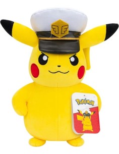 Pokémon Peluche Pikachu Capitano 20 cm Pupazzo Originale Ufficiale REIPK112700 Jazwares | Futurartshop.com