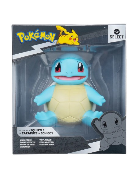 Pokémon Select Squirtle Personaggio in Vinile 12 cm Figura Ufficiale REIPK084500 Jazwares | Futurartshop.com