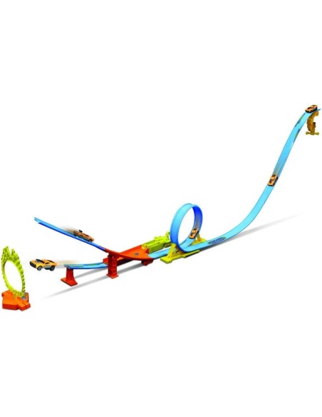 Fresh Metal 100 Loop & Launch Stunt Set con Auto – Pista Acrobazie ROU12552 Burago | Futurartshop.com