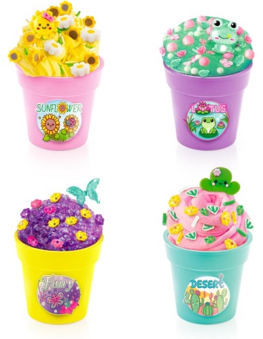 So Slime DIY Flower Single Pot Slime Making Creative Kit for Kids ROC21739895 Rocco Giocattoli | Futurartshop.com