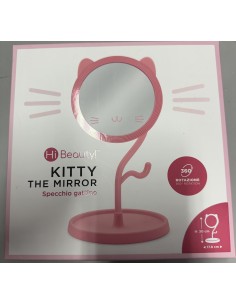 Hi Beauty Specchio Gattino 360° da Tavolo Rotante per Trucco IBSHIB93 Ibs | Futurartshop.com