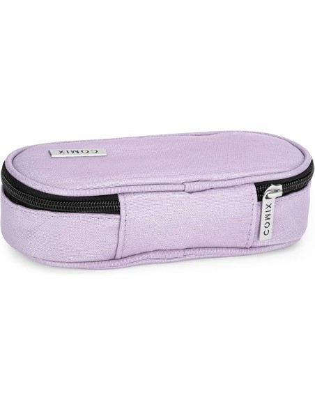 Astuccio Ovale Lurex Lilla Scuola PAN74119LL Panini | Futurartshop.com