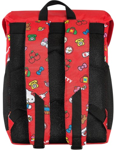 Hello Kitty Small Red Primary School Backpack PAN75557 Panini | Futurartshop.com