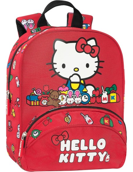 Hello Kitty Zaino Asilo Rosso PAN75558 Panini | Futurartshop.com