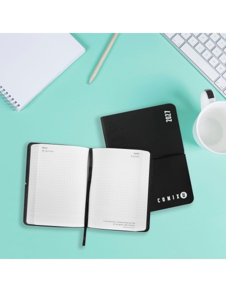 U Yourself Agenda Day Mini 16 Mesi Black White 2025-2026 PAN75662BW Panini | Futurartshop.com
