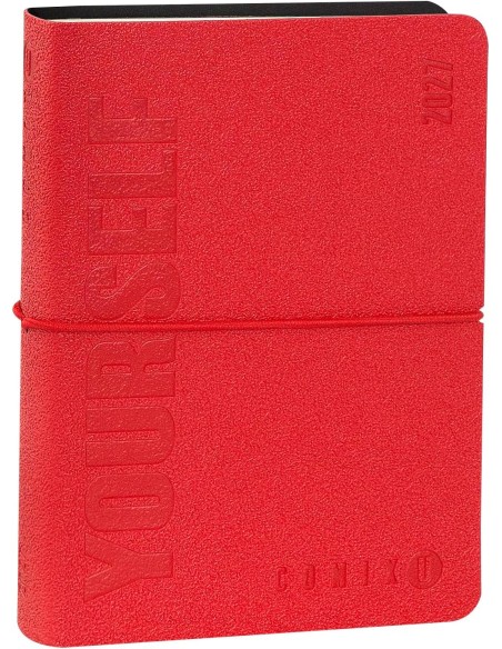 U Yourself Daily Diary Mini 16 Months Red 2026-2027 PAN75662RD Panini | Futurartshop.com