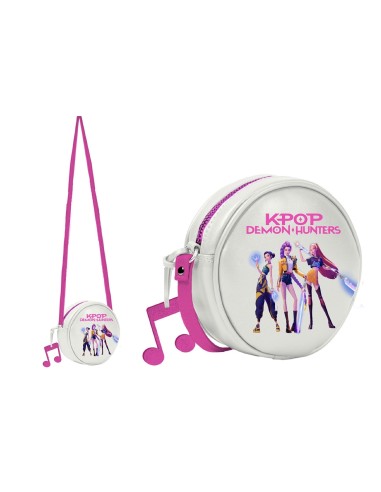 Borsa Tracolla K-Pop Demon Hunters Bianca Ecopelle PU CORW17048 Coriex | Futurartshop.com