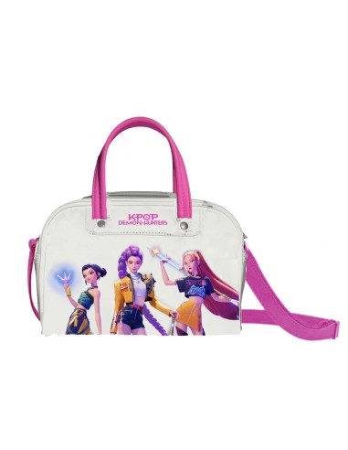 K-Pop Demon Hunters White Leather Crossbody Bag CORW17040 Coriex | Futurartshop.com