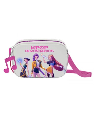 K-Pop Demon Hunter White PU Leather Rectangular Crossbody Bag CORW17032 Coriex | Futurartshop.com