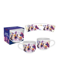 K-Pop Demon Hunters Jumbo Ceramic Mug Large Coffee Cup CORW17162 Coriex | Futurartshop.com
