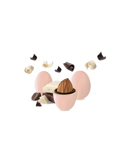 Baby Pink Music Box Tin Wrapped Chocolate Almonds 160g MAXMAXBABYCARR  | Futurartshop.com