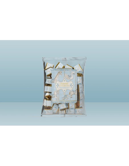 Baby Cremino Celeste Cioccolatini Incartati Busta 500g MAXMAXBABYBCREC50  | Futurartshop.com