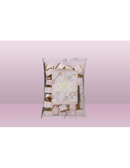 Baby Girl Pink Cremino Chocolates Wrapped Bag 500g MAXMAXBABYCRER50  | Futurartshop.com