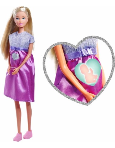 Steffi Love Welcome Baby Pregnant Doll with Accessories SIM105733988 Simba Toys | Futurartshop.com