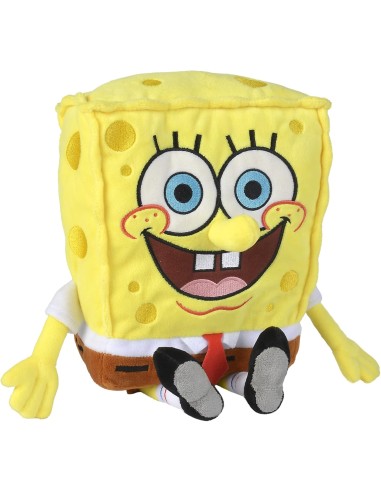 Peluche SpongeBob 35 cm Pupazzo Morbido Nickelodeon SIM109491000 Simba Toys | Futurartshop.com