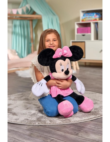 Disney Minnie Plush Toy 60 cm Classic Pink Dress Soft Toy WONMPDP1601701 Simba Toys | Futurartshop.com