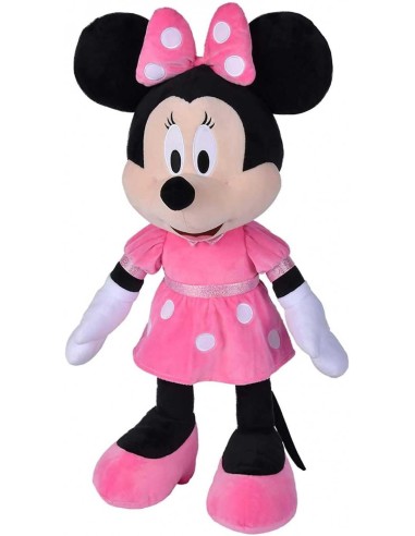 Disney Minnie Plush Toy 60 cm Classic Pink Dress Soft Toy WONMPDP1601701 Simba Toys | Futurartshop.com